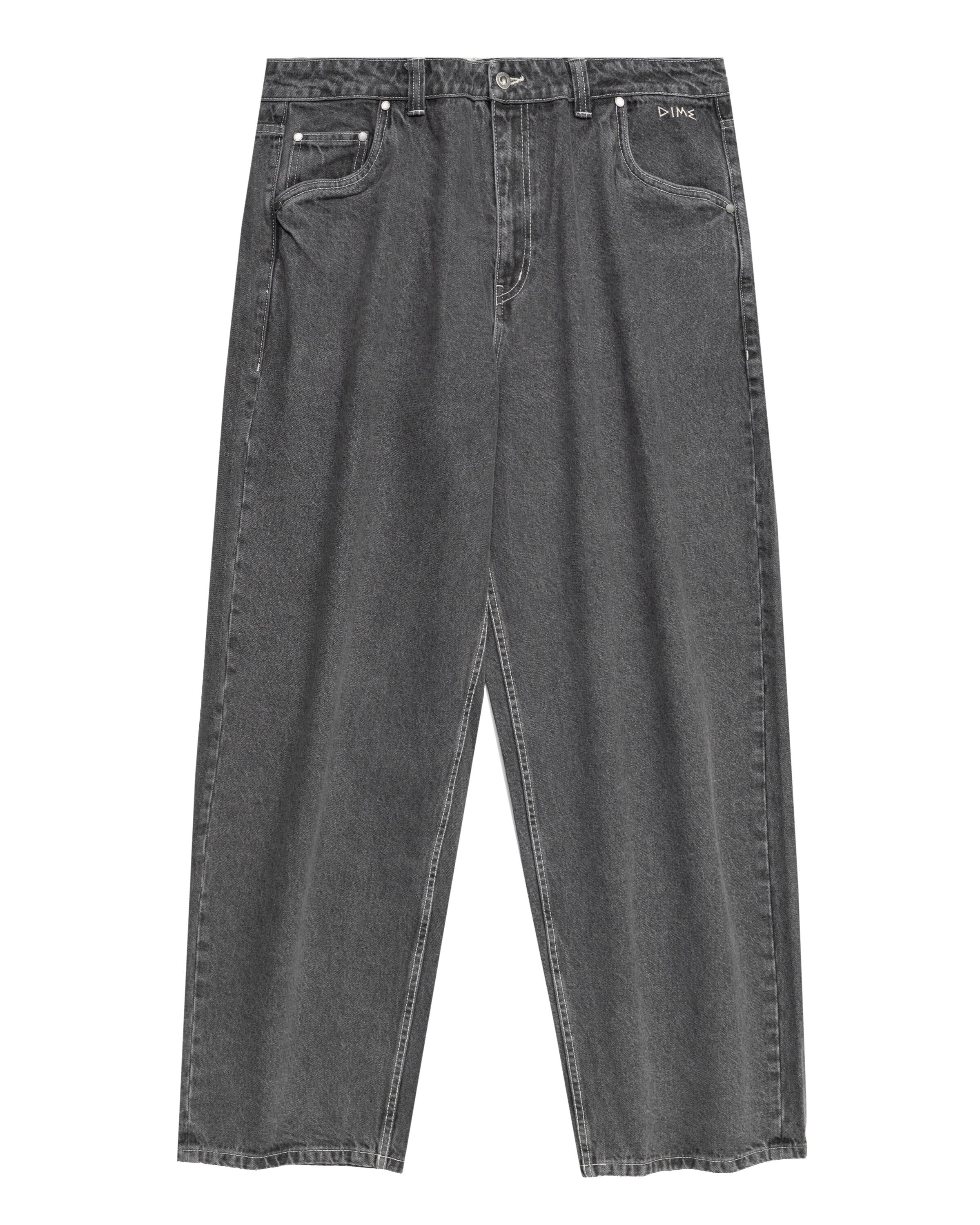 Dime Baggy Wink Denim Pants | DIMED1FA2639BLK | AFEW STORE
